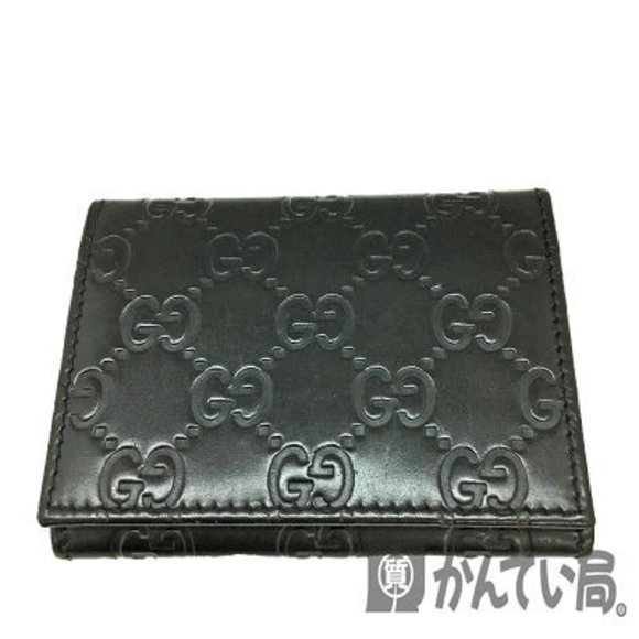 Gucci Case Guccissima Black Business Holder - Picture 1 of 9